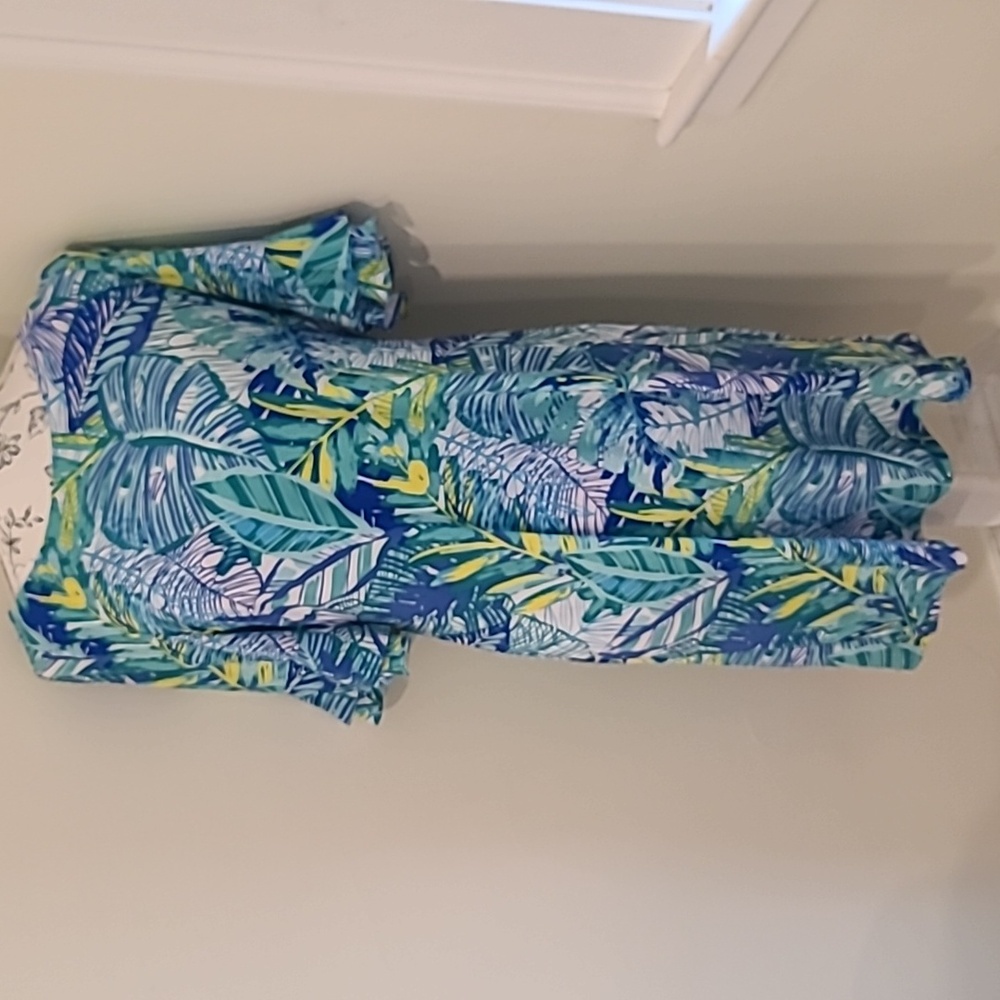 Dress  Tropical leaves 🌴 prints